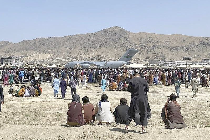 Chaos Rund Um Kabuler Flughafen Dramatische Szenen Ostfriesische