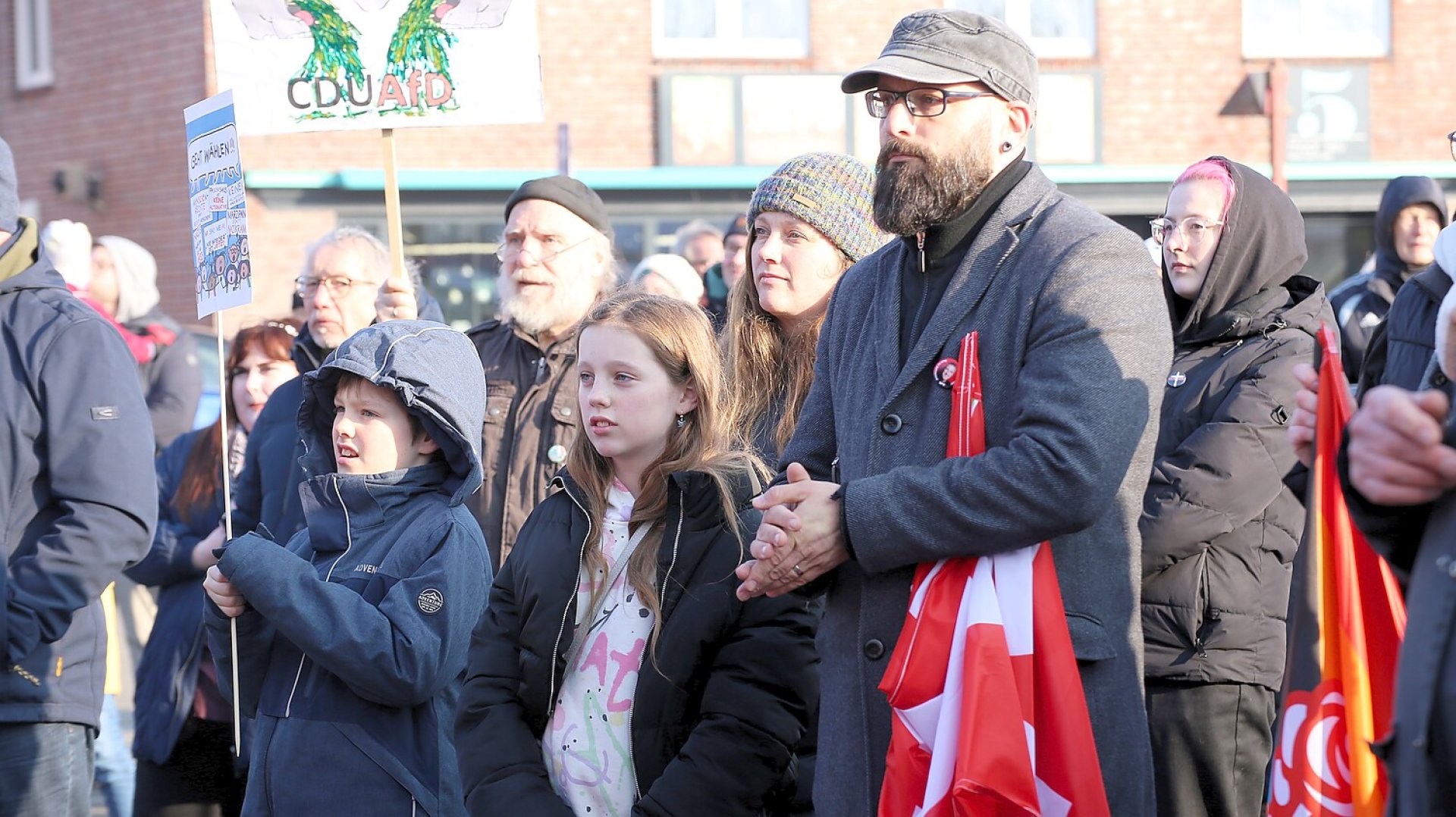 Kundgebung Wiesmoor bleibt bunt  - Bild 3