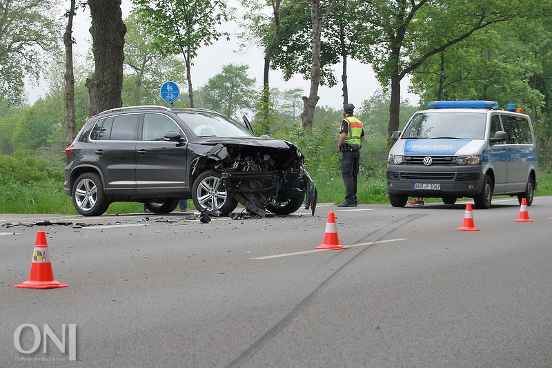 Ein Verletzter Bei Unfall Auf B 72 In Schirum - Ostfriesische Nachrichten