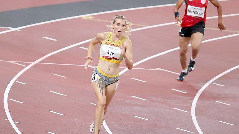 Lief in Weltrekordzeit zu Paralympics-Gold: Lindy Ave. Foto: Karl-Josef Hildenbrand/dpa