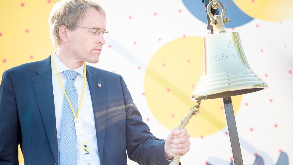 Kommt bald seine Stunde in der CDU? CDU-Chef Armin Laschet wackelt, das Machtvakuum in der Partei ist mit Händen zu greifen. Schleswig-Holsteins Ministerpräsident Daniel Günther könnte zugreifen. Foto: Foto: dpa/Gregor Fischer