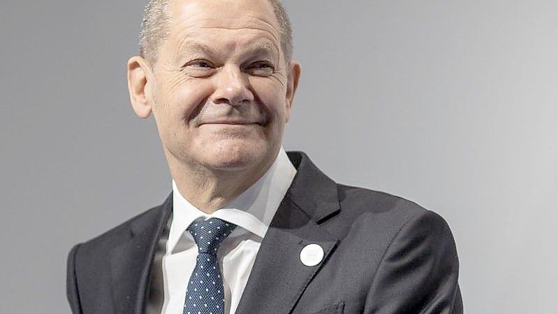 Olaf Scholz (SPD), Bundesfinanzminister und Kanzlerkandidat, nimmt an der Abschlusspressekonferenz des G20-Gipfels teil. Foto: Oliver Weiken/dpa