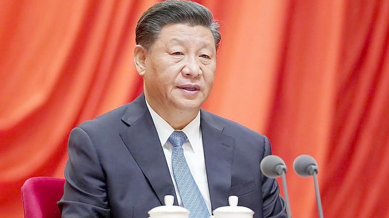 Der chinesische Staats- und Parteichef Xi Jinping warnt vor einer Eskalation der Spannungen mit den USA. Foto: Li Xueren/XinHua/dpa