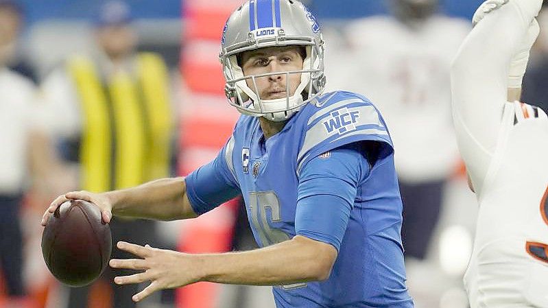 Lions-Quarterback Jared Goff. Foto: Paul Sancya/AP/dpa