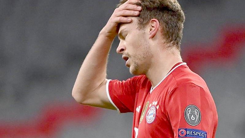 Leidet unter den Folgen seiner Corona-Infektion: Bayern-Profi Joshua Kimmich. Foto: Sven Hoppe/dpa