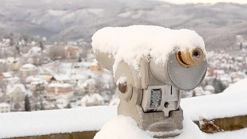 Schnee im Harz. Foto: Matthias Bein/dpa-Zentralbild/dpa