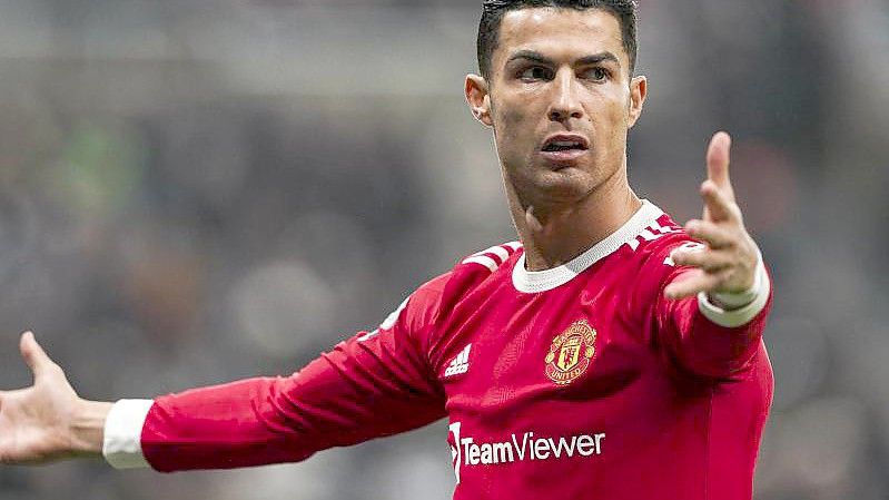 Cristiano Ronaldo ist nicht wirklich zufrieden. Foto: Owen Humphreys/PA Wire/dpa