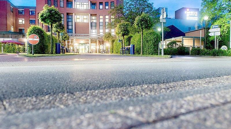 Blick auf das Klinikum Oldenburg. Foto: Hauke-Christian Dittrich/dpa