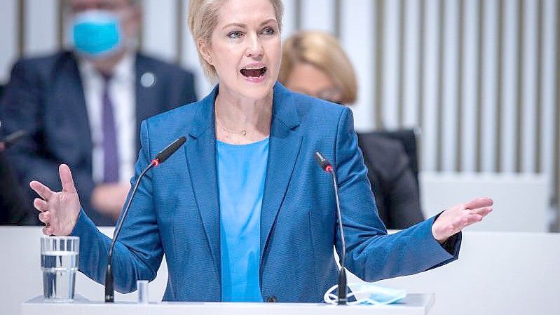 Manuela Schwesig (SPD), die Ministerpräsidentin von Mecklenburg-Vorpommern. Foto: Jens Büttner/dpa-Zentralbild/dpa/Archivbild