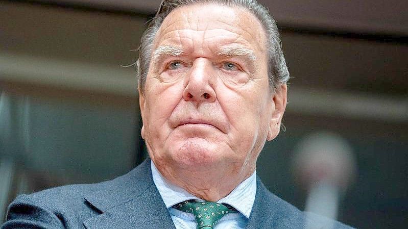 Der ehemalige Bundeskanzler Gerhard Schröder (SPD). Foto: Kay Nietfeld/dpa