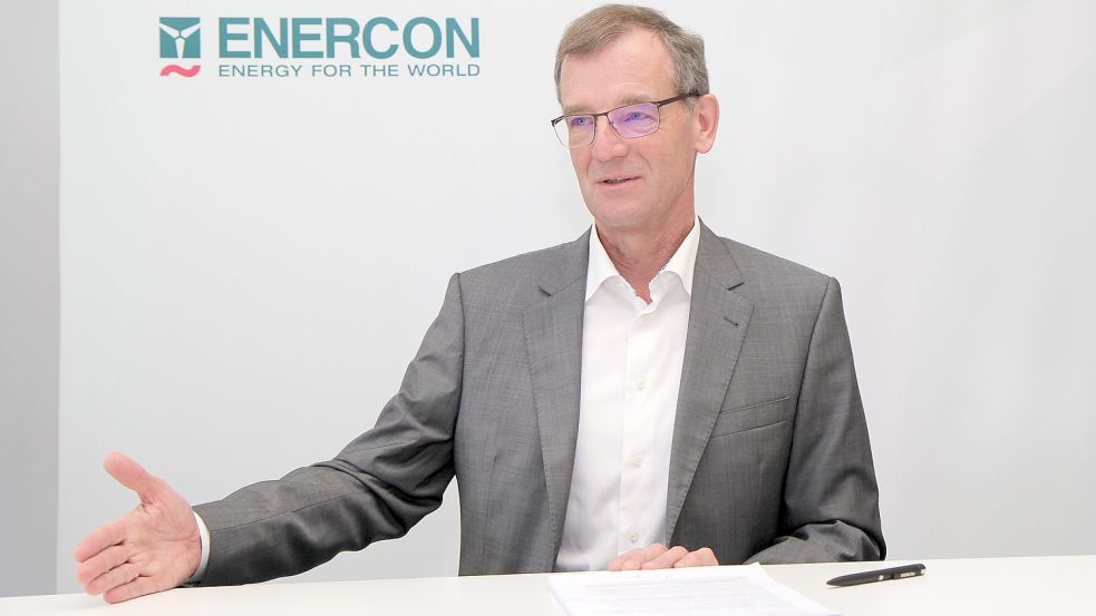 Der neue Vorsitzende der Enercon-Geschäftsführung, Dr. Jürgen Zeschky.Foto: Enercon