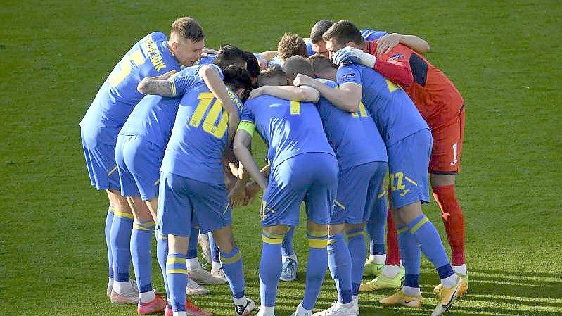 Das WM-Playoff-Spiel der Ukraine gegen Schottland wird nun im Juni stattfinden. Foto: Andy Buchanan/Pool AFP/dpa