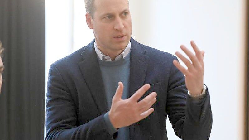 Prinz William: Es sei ein Schock, Krieg auf europäischem Boden zu sehen. Die Briten seien eher daran gewöhnt, Konflikte in Afrika und Asien zu sehen. Foto: Paul Grover/Daily Telegraph via PA Wire/dpa