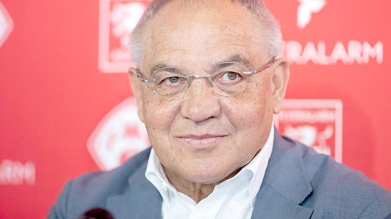 Die Mannschaft von Hertha BSC machte auf Felix Magath laut eigener Aussage zuletzt einen „etwas unkoordinierten“ Eindruck. Foto: Daniel Karmann/dpa