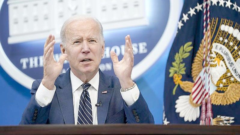 Deutliche Worte - mit diplomatischen Folgen: US-Präsident Joe Biden hatte Russlands Präsident Wladimir Putin zuletzt als „Kriegsverbrecher“ bezeichnet. Foto: Patrick Semansky/AP/dpa