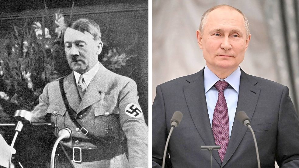 Was haben Adolf Hitler und Wladimir Putin gemeinsam? Foto: imago images/Photo12/ZUMA Wire