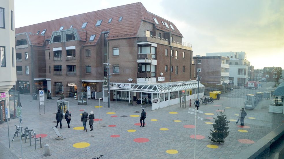 Die Begegnungszone im Kreuzungsbereich Friedrichstraße/Andreas-Dirks-Straße. Foto: Martina Kramer