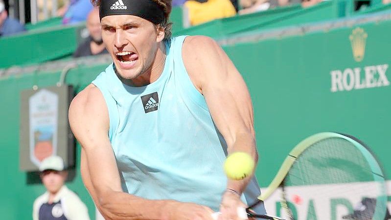 Schied in Monte Carlo aus: Alexander Zverev. Foto: Serge Haouzi/XinHua/dpa