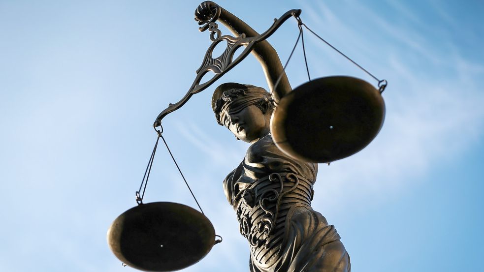 Justitia, Göttin der Gerechtigkeit. Foto: DPA