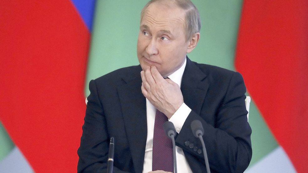 Kann er der Sanktionspolitik des Westens standhalten? Russlands Präsident Wladimir Putin. Foto: picture alliance/dpa/POOL EPA/AP