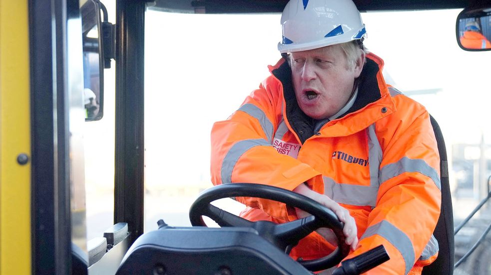 Boris Johnson albert bei Auftritten gerne herum. Nun kündigte er seinen Rückzug an. Foto: AFP/MATT DUNHAM (Archivbild)