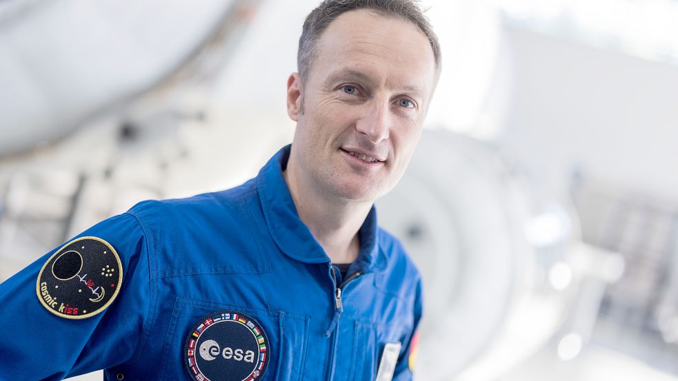 Matthias Maurer flog als zwölfter deutscher Astronaut ins All. Foto: dpa/Rolf Vennenbernd