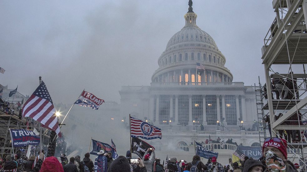 Der Sturm auf das Kapitol hatte weltweit für Entsetzen gesorgt. Foto: dpa/ZUMA Wire/Probal Rashid