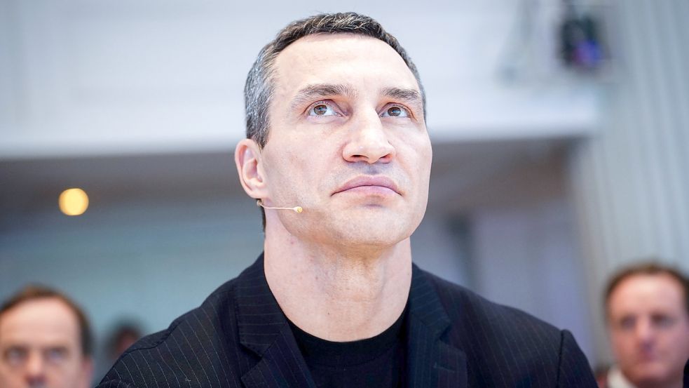 Wladimir Klitschko war am Mittwochabend bei Sandra Maischberger zu Gast. Foto: dpa/Kay Nietfeld