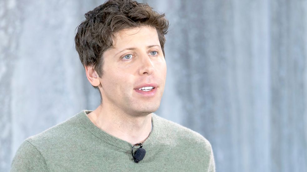 Sam Altman ist der Chef von OpenAI. Foto: picture alliance/dpa/AP/Stephen Brashear