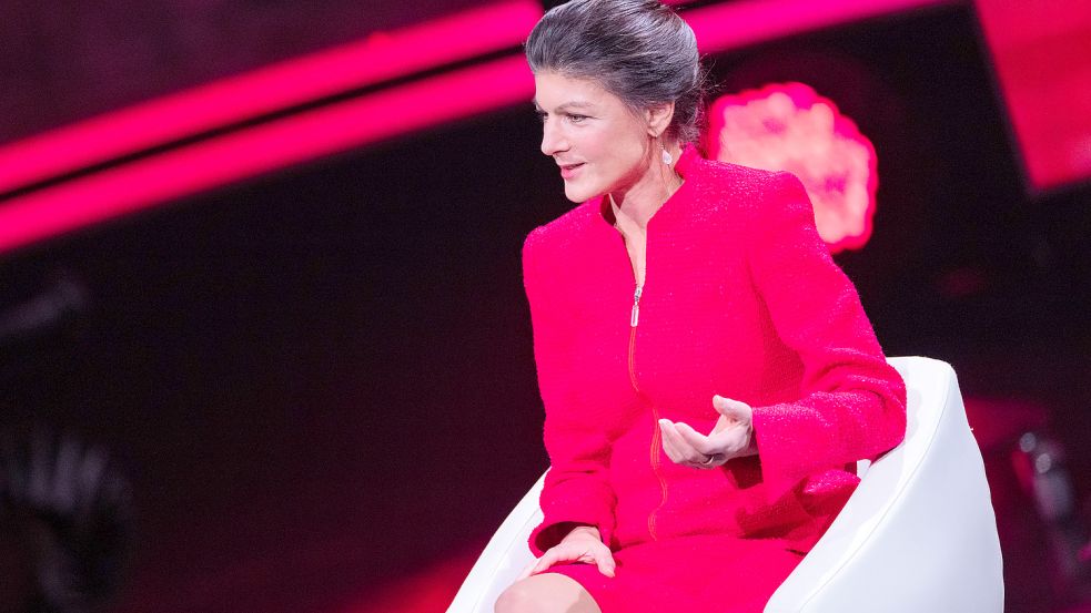 Sahra Wagenknecht (Die Linke) bekam bei „Hart aber fair“ viel Gegenwind. Foto: dpa/Rolf Vennenbernd