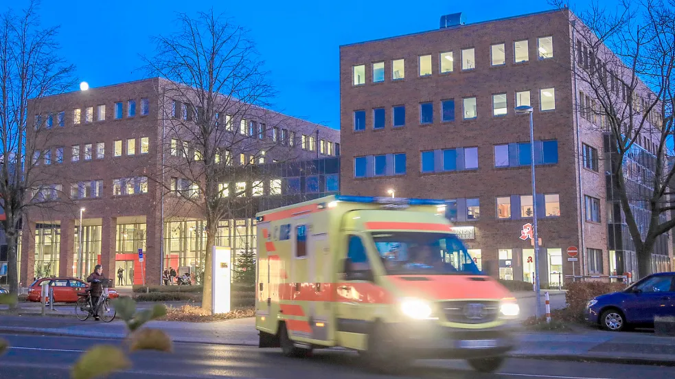 Der Standort Aurich der Ubbo-Emmius-Klinik. Foto: Romuald Banik