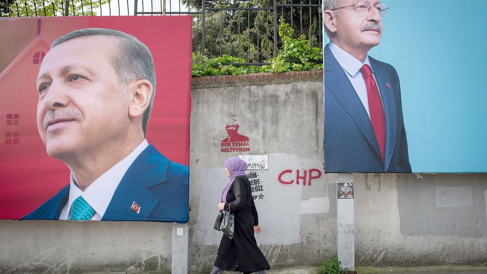 Der Wahlkampf in der Türkei geht in den Endspurt: Die Opposition fürchtet Wahlbetrug und Kritiker werfen der Wahlkommission vor, auf Seiten von Erdogans Regierung zu stehen. Foto: dpa/ZUMA Press Wire/Tolga Ildun