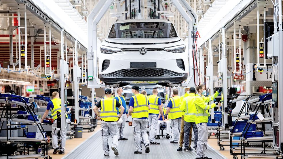 Lage in Emder Autofabrik Viele Baustellen im verlängerten VW