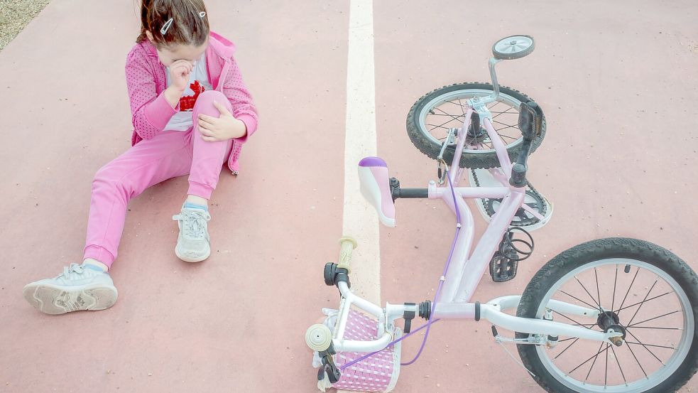 Im Schnitt verunfallen jeden Tag 70 Kinder im deutschen Straßenverkehr. Foto: imago images/Juan García Aunión