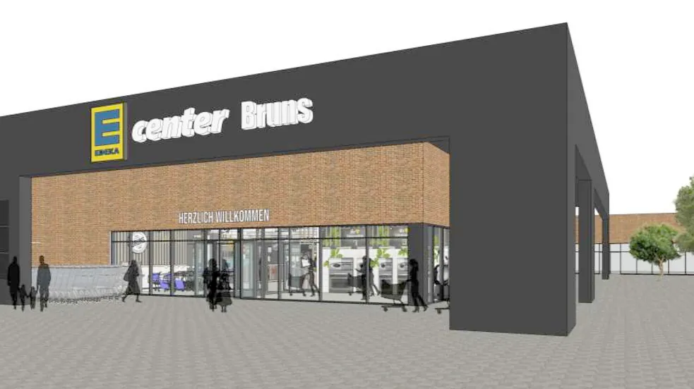 So soll der Eingangsbereich des E-Centers aussehen. Foto: privat