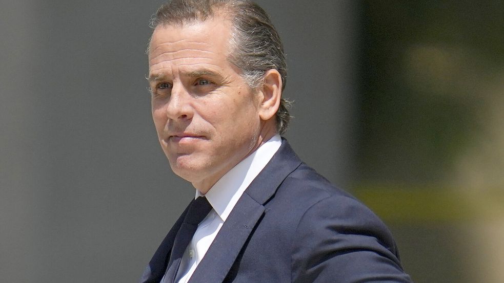 Hunter Biden wird zur Last gelegt, bei einem Waffenkauf vor mehreren Jahren falsche Angaben gemacht zu haben. Foto: dpa/AP