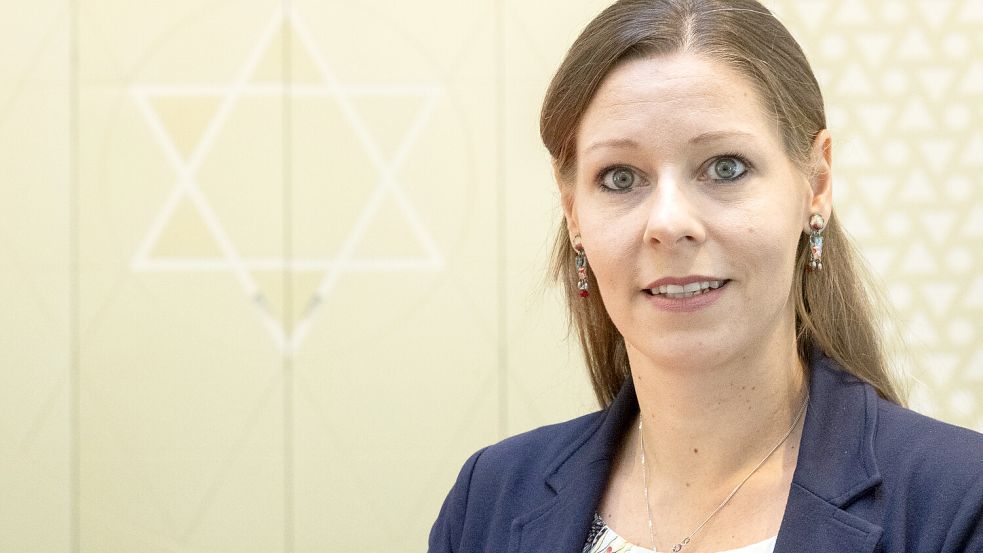 Die Vorsitzende der Israelitischen Kultusgemeinden Niedersachsen: Rebecca Seidler. Foto: dpa/Julian Stratenschulte