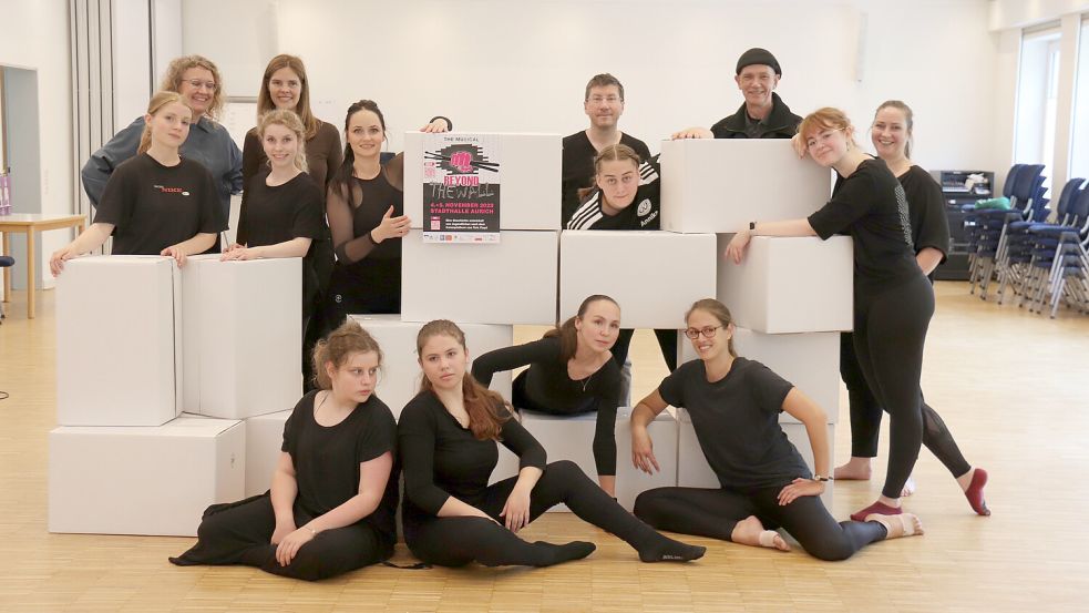 Die Tanzgruppe wird von Nina Lah von der Tanzakademie Ilse Lah choreographiert. Foto: Heino Hermanns