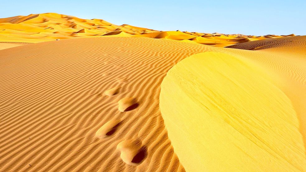 Ein Paar wollte seinen Sohn in der Sahara „opfern“. Foto: imago images/imagebroker