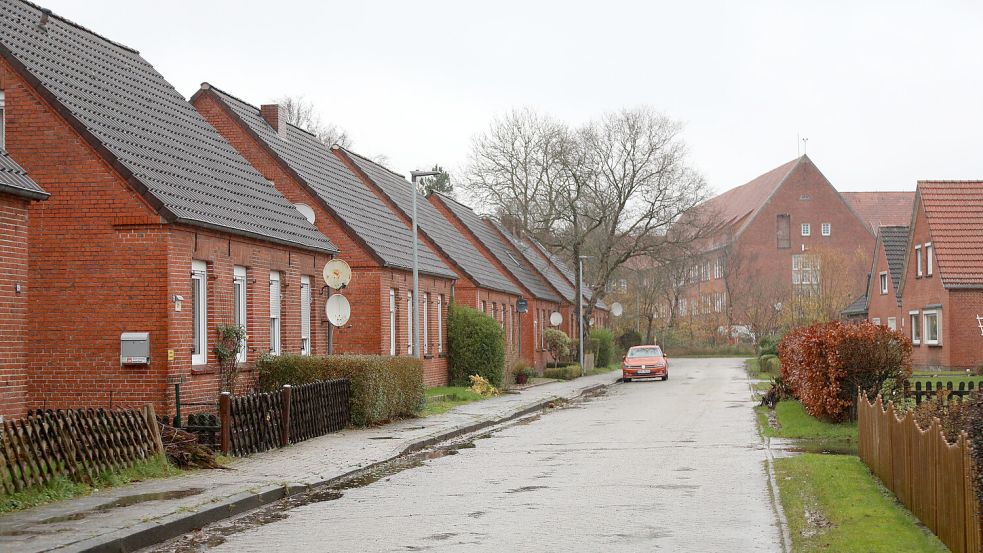 Über die Zukunft der städtischen Sozialwohnungen zwischen Hohegaster Weg und Schlehdornweg wird in Aurich seit Jahren diskutiert. Foto: Romuald Banik
