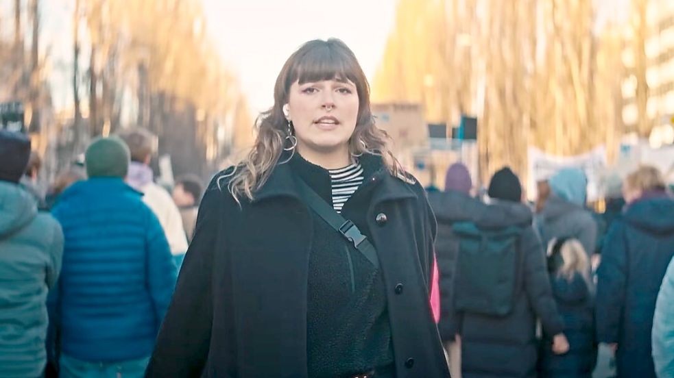 Der Song „Für immer Frühling“ von Soffie wird zur Protesthymne. Foto: Youtube/Soffie