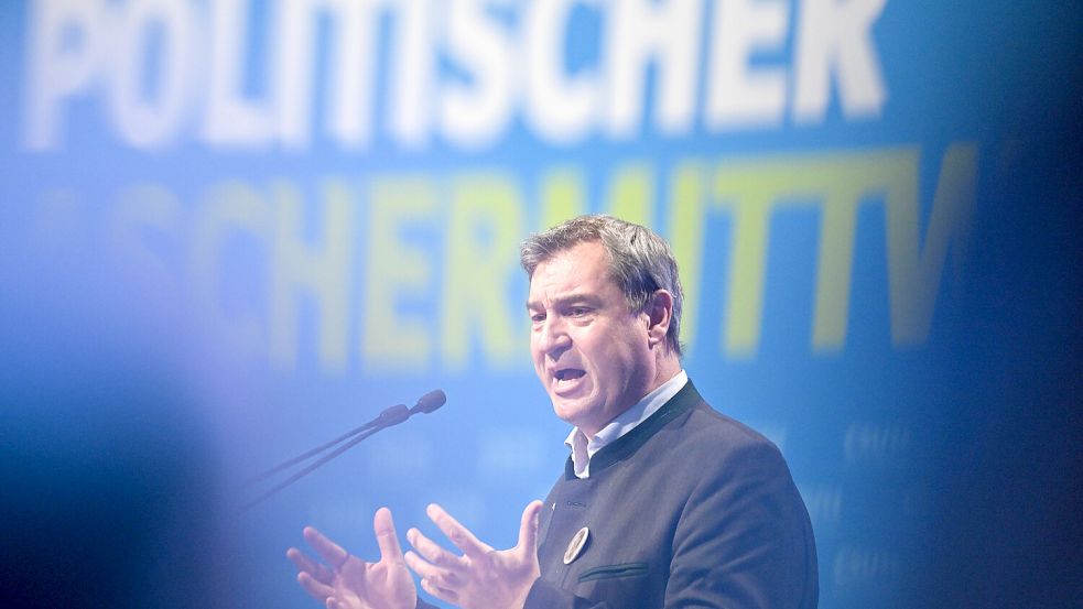 Sein Witz brachte das Fass zum Überlaufen - Markus Söder will, dass der Freistaat im Länderfinanzausgleich weniger zahlen muss, weil das Geld in Bayern „besser aufgehoben“ sei. Foto: dpa/ Peter Kneffel