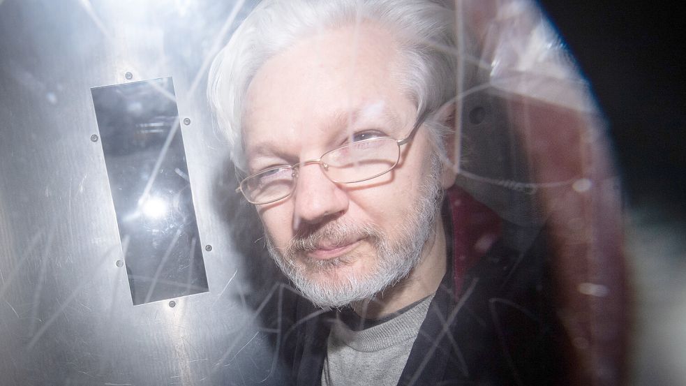 Wikileaks-Gründer Julian Assange ist seit zwölf Jahren eingesperrt. Foto: dpa/PA Wire/Dominic Lipinski