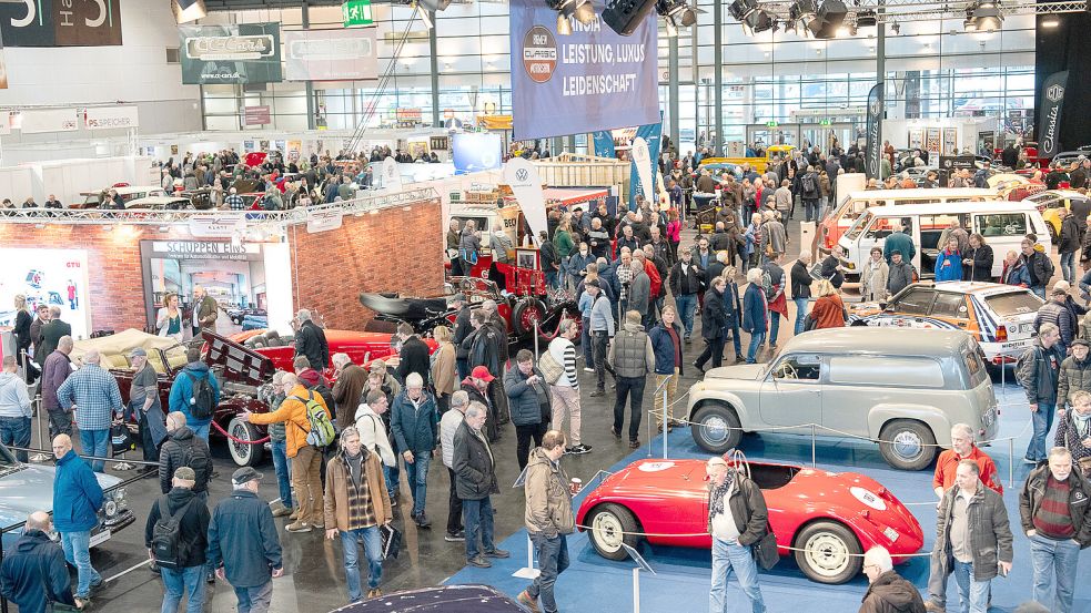 Saisonauftakt an der Weser: Zur Motor Classic in Bremen kamen knapp 46.000 Besucher. Foto: privat