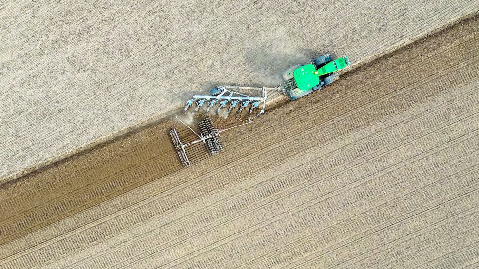 Wer große Ackerflächen bewirtschaftet, bekommt als Landwirt auch entsprechend hohe Agrarsubventionen von der EU. Dieses Prinzip wollen die Grünen abschaffen. Foto: Patrick Pleul/dpa