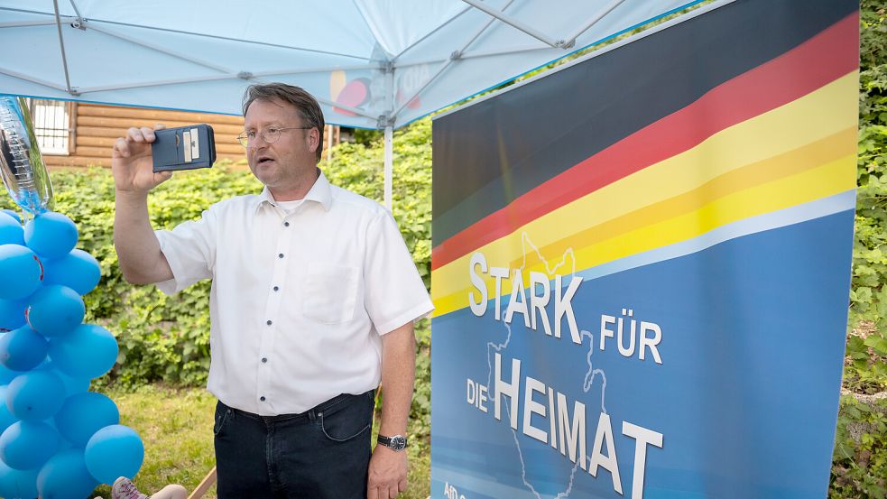 Robert Sesselmann ist der erste Landrat der AfD in Deutschland. Foto: IMAGO / Funke Foto Services