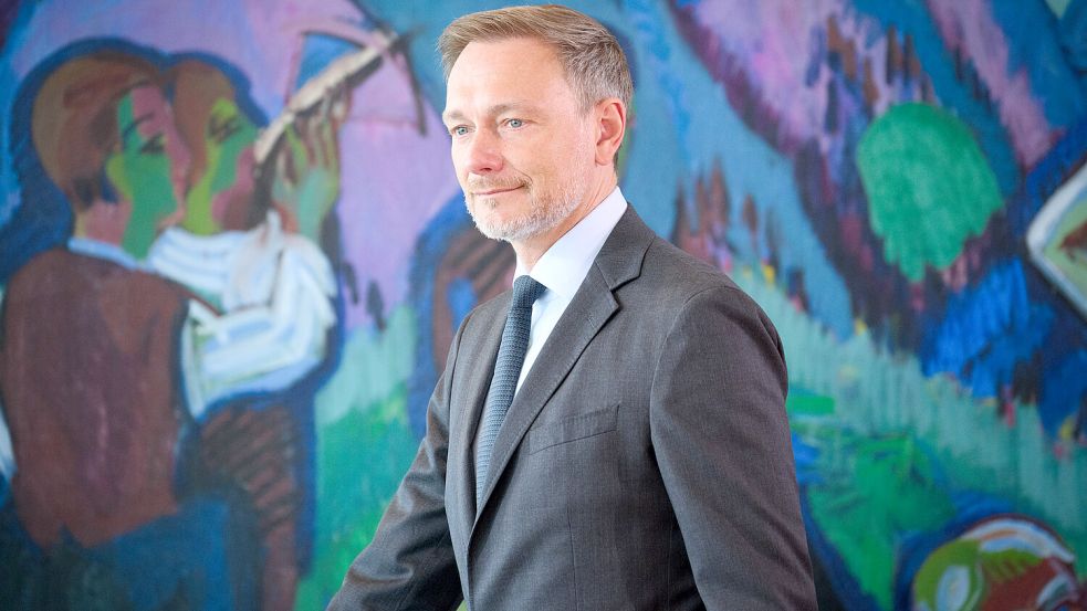 Finanzminister Christian Lindner muss mit weniger Steuereinnahmen 2025 rechnen. Foto: dpa/Bernd von Jutrczenka