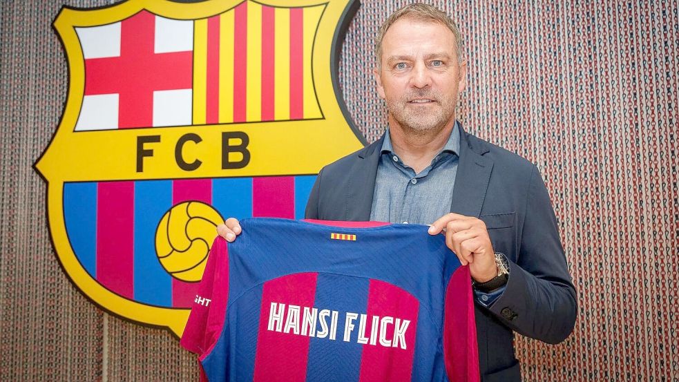 Hansi Flick ist der neue Trainer des FC Barcelona. Foto: ---/FC Barcelona/dpa