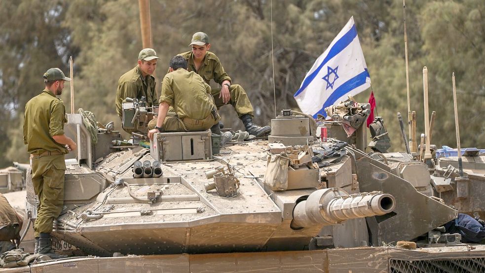 Israels Armee ist sich sicher: Die Hamas ist in Rafah. Foto: Tsafrir Abayov/AP/dpa