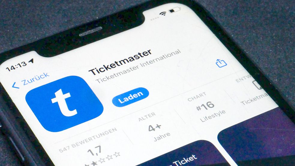 Hacker haben Zugriff auf persönliche Daten von Ticketmaster-Kunden bekommen. Foto: IMAGO/Rüdiger Wölk